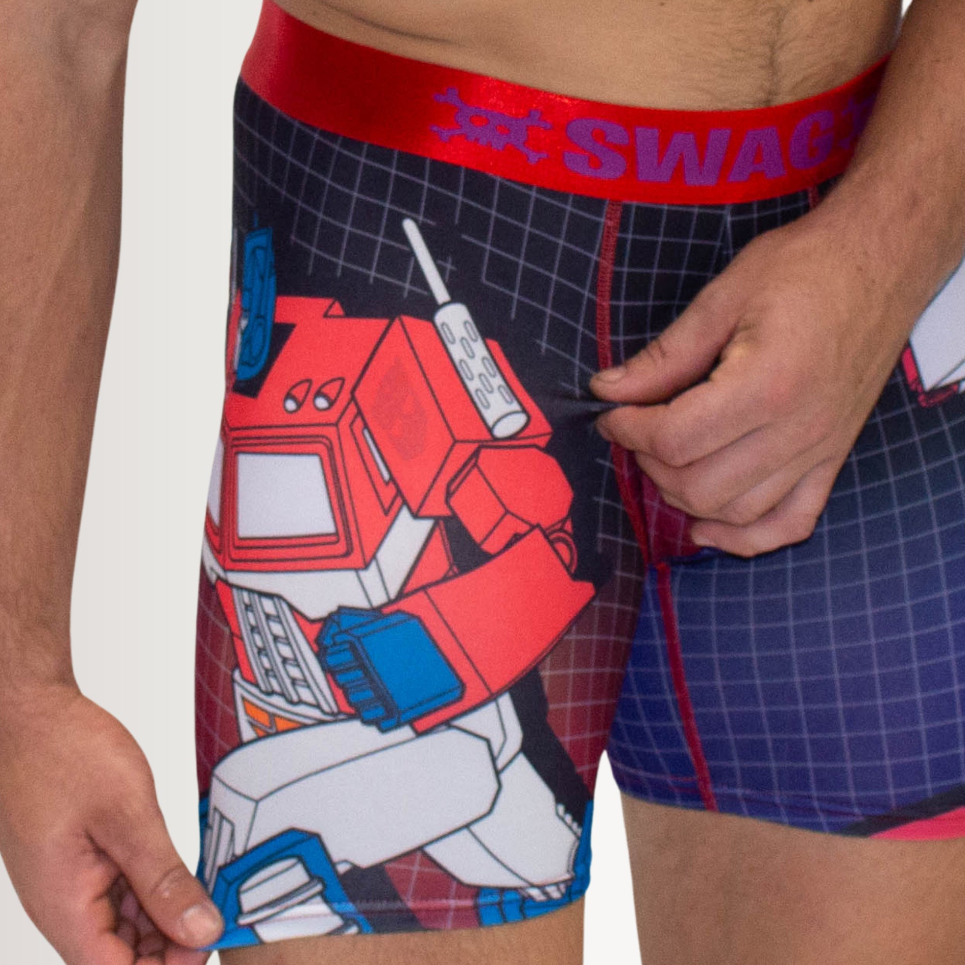 SWAG MENS OPTIMUS PRIME TRANSFORMERS BOXERS