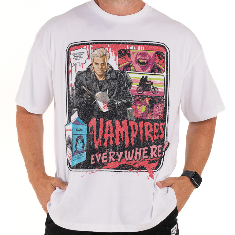 Vampires Everywhere Oversized T-shirt