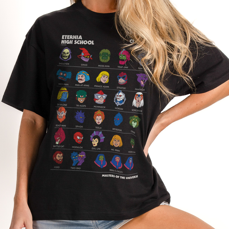 Eternia High School Class of '83 Oversized Unisex T-shirt