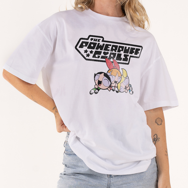 B&W Logo Oversized T-shirt