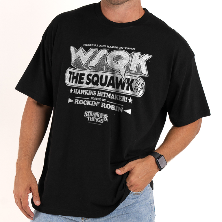 WSQK The Squawk Oversized T-shirt