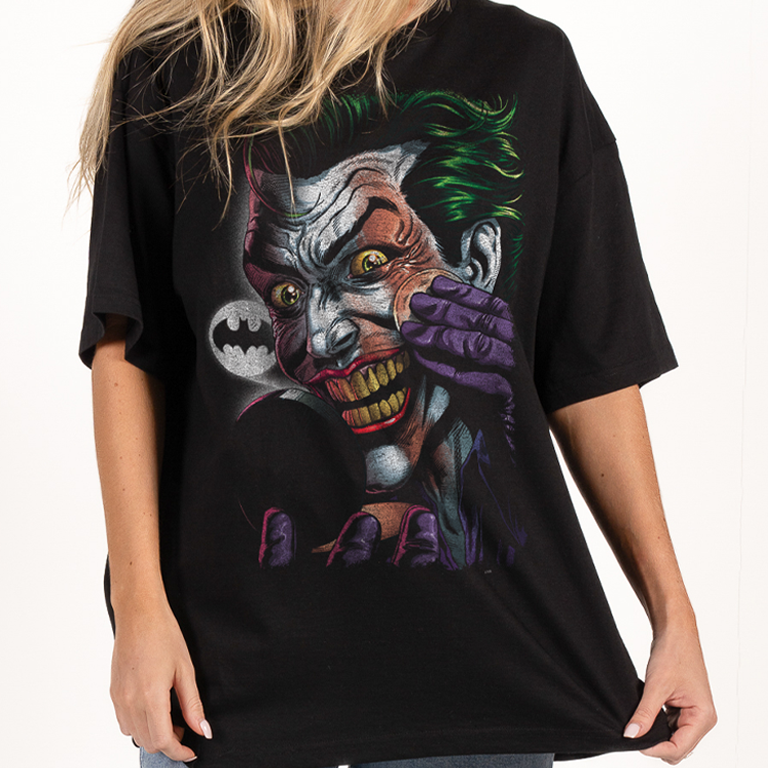 Joker Make-up Oversized T-shirt