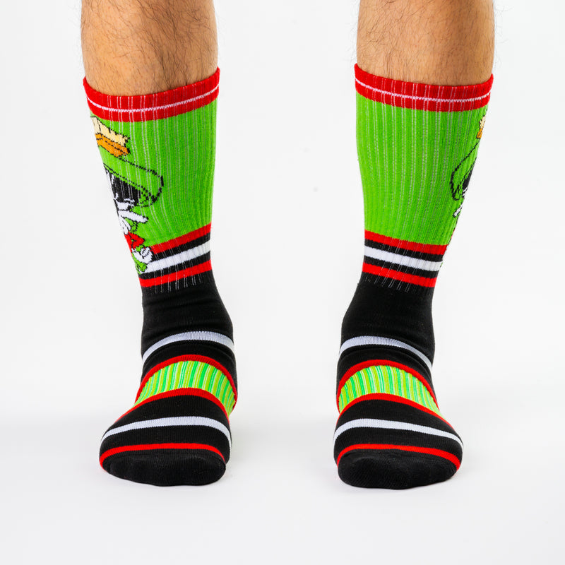 SWAG LOONEY TUNES SPORTS SOCKS - MARVIN THE MARTIAN