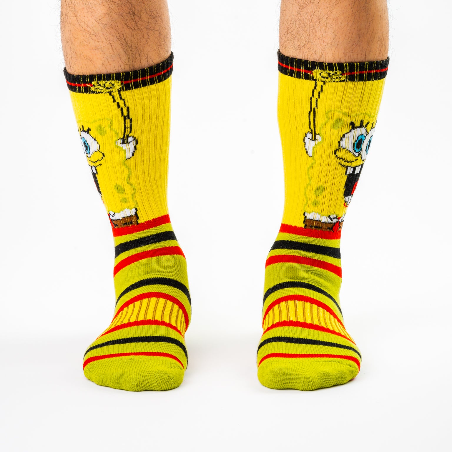 SWAG SPONGEBOB SPORTS SOCKS - HAPPY FACE