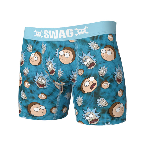 SWAG RICK & MORTY BOXERS - FLOATING HEADS