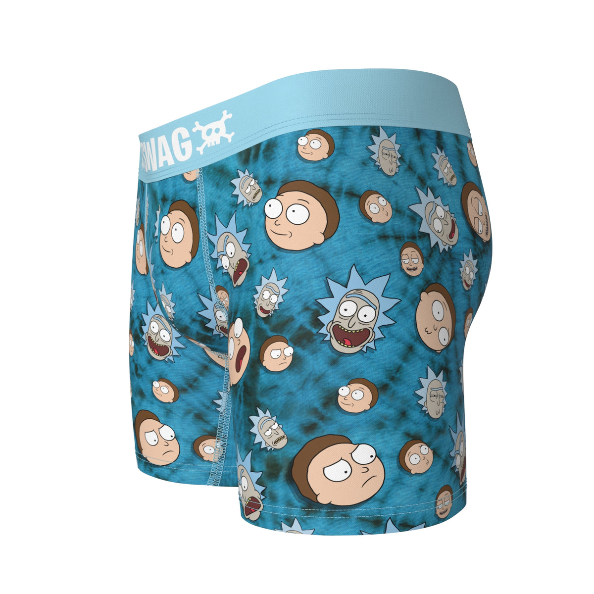 Rick & Morty Floating Heads Boxers