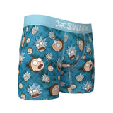 SWAG RICK & MORTY BOXERS - FLOATING HEADS