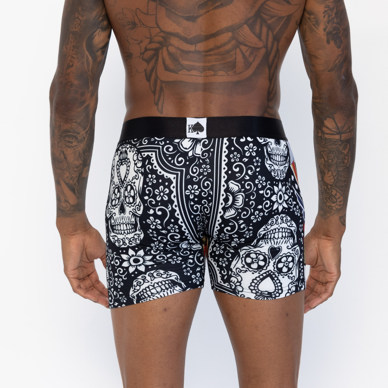 SWAG PLAYER BOXERS - KING OF SPADES