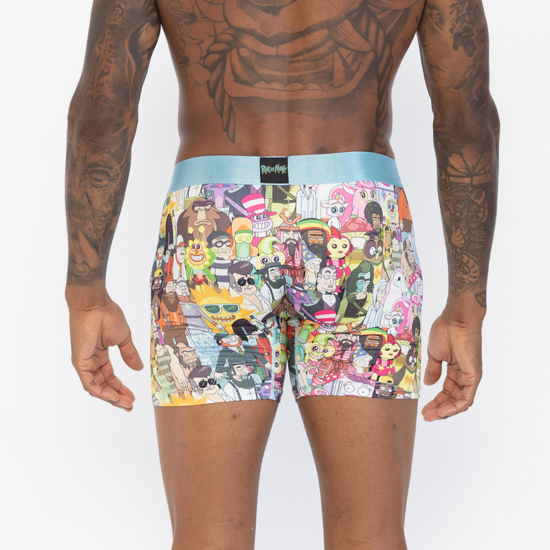 SWAG RICK & MORTY BOXERS - ALL CHARACTERS