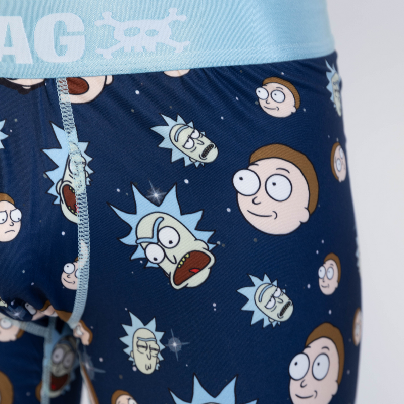 SWAG RICK & MORTY BOXERS - FLOATING HEADS