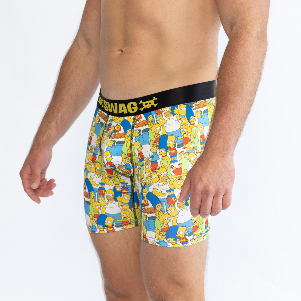 Swag The Simpsons Boxers Simpson Family