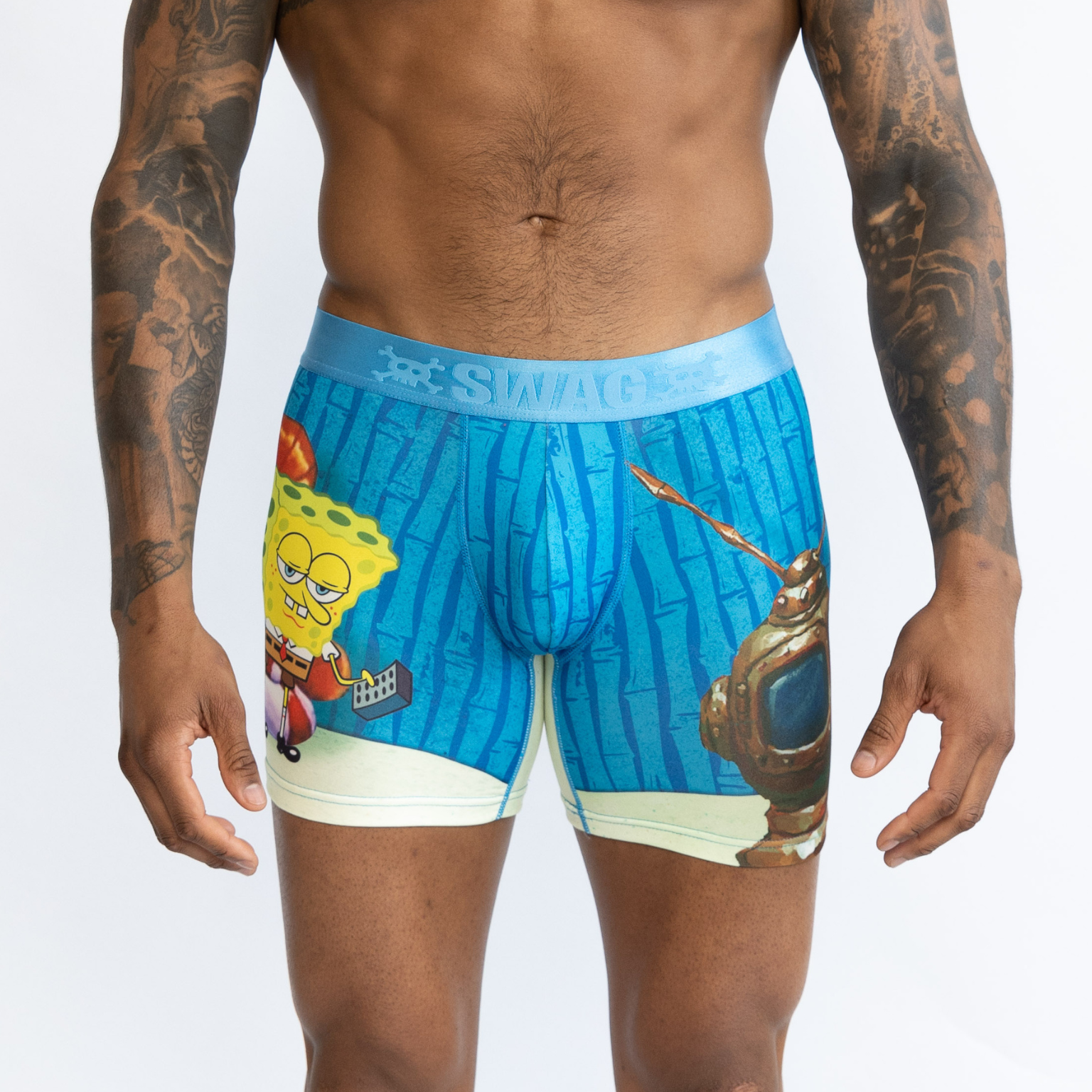 SWAG SPONGEBOB BOXERS - IGHT IMMA HEAD OUT