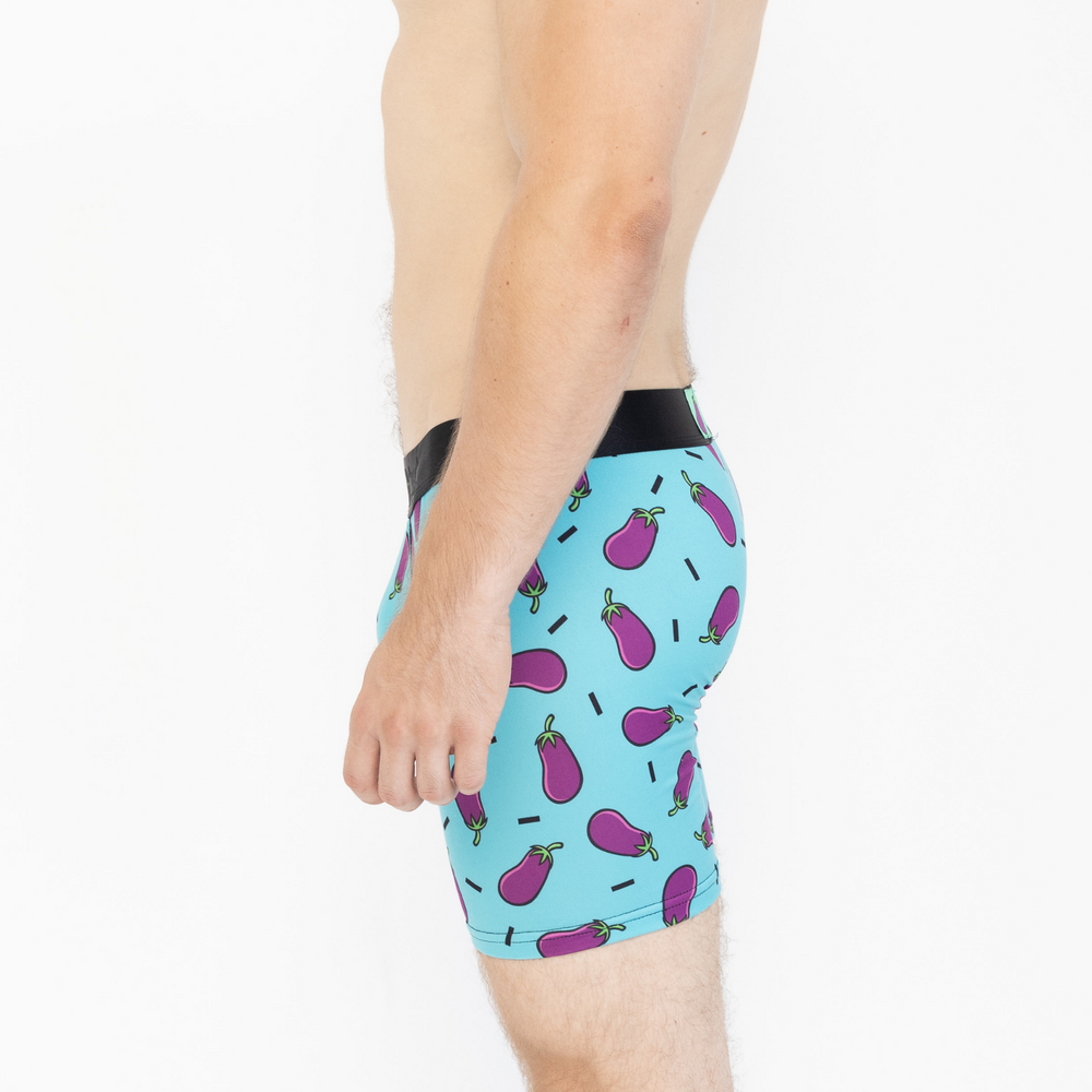 Ripe for the Picking Eggplant Boxers
