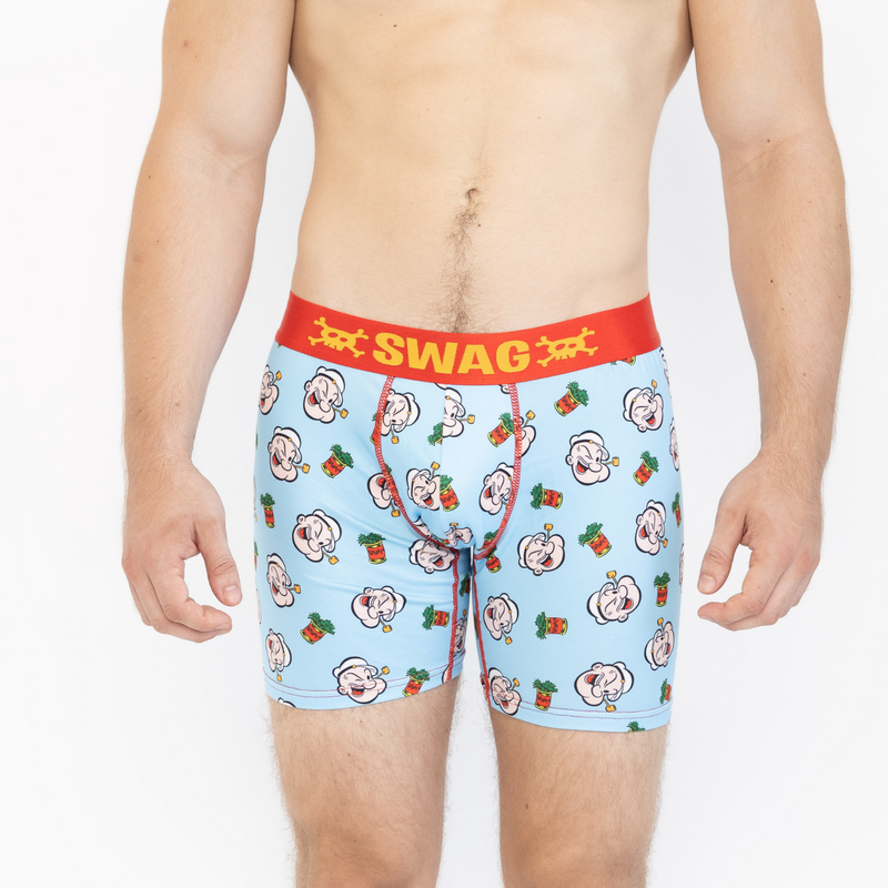 SWAG POPEYE BOXERS - SPINACH CAN